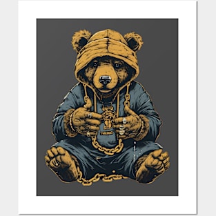 Gangsta Bear Posters and Art